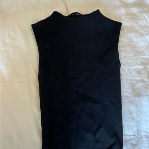 Zara Black Sleeveless Top